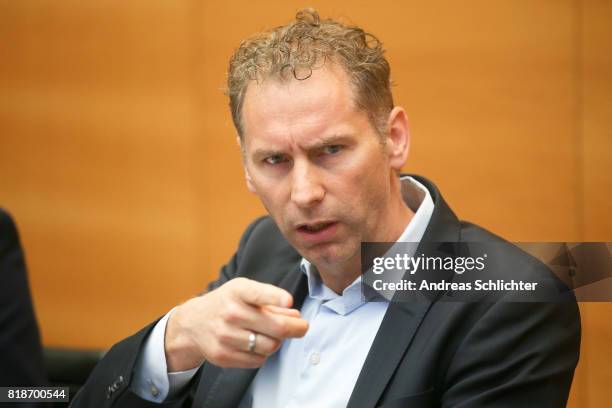 Ansgar Schwenken at DFB Headquarters on July 19, 2017 in Frankfurt am Main, Germany.