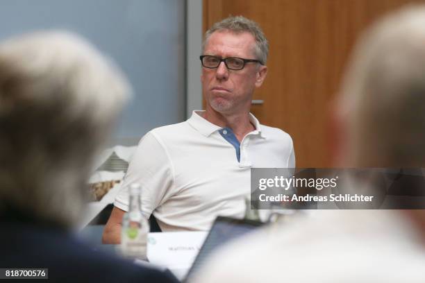 Peter Stoeger at DFB Headquarters on July 19, 2017 in Frankfurt am Main, Germany.