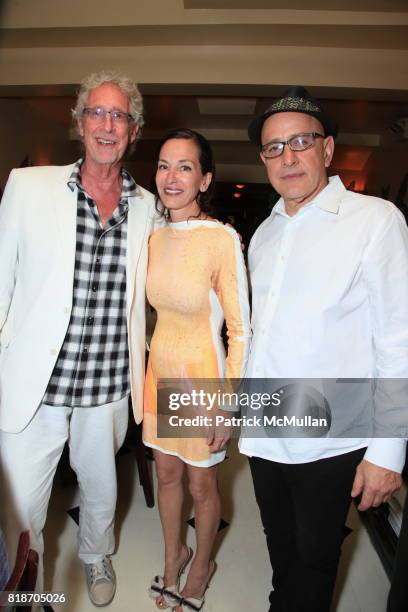 Bill Miller, Cynthia Rowley and David Hershkovits attend TARGET and PAPER Host A Private Dinner To Celebrate KIM HASTREITER Receiving her CFDA...