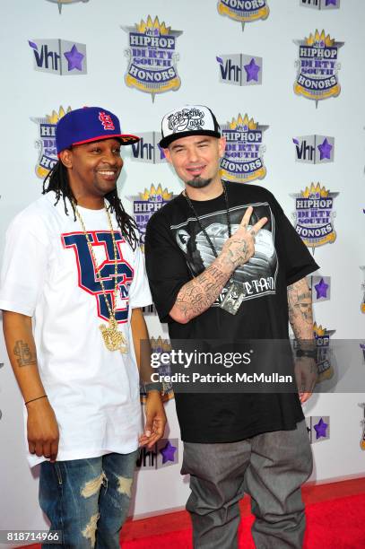 Murphy Lee and Paul Wall attend 2010 VH1 Hip Hop Honors: The Dirty South at Hammerstein Ballroom on June 3, 2010.