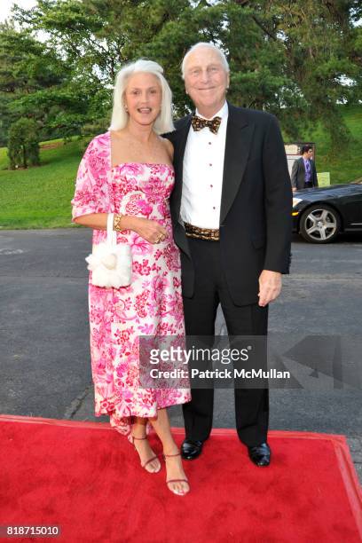 Bonnie Sacerdote and Peter Sacerdote attend THE CONSERVATORY BALL at The New York Botanical Garden on June 3, 2010 in New York City.