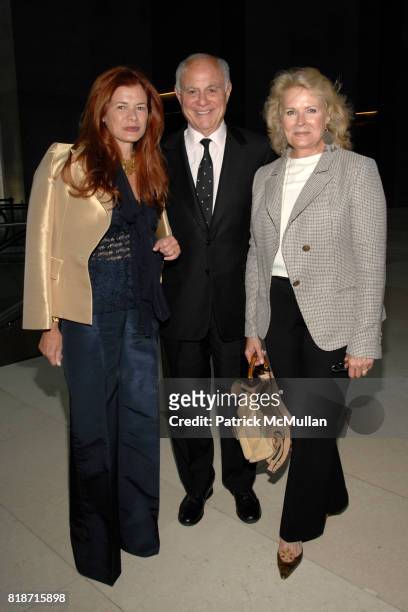 Lady Elena Foster, Marshall Rose and Candice Bergen attend Champagne Reception for the New York Premiere of "HOW MUCH DOES YOUR BUILDING WEIGH, MR....