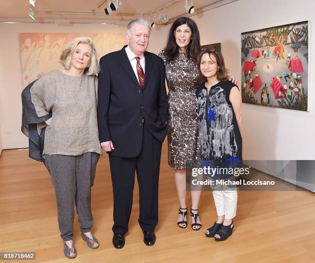 President of HBO Documentary Films Sheila Nevins, film subject Martin Skyler, his daughter, Director Lisanne Skyler, and SVP of HBO Documentary Films...