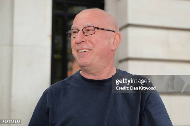 Ken Bruce leaves the BBC after presenting his Radio 2 Show on July 19, 2017 in London, England. The BBC has published the pay of its top earning...
