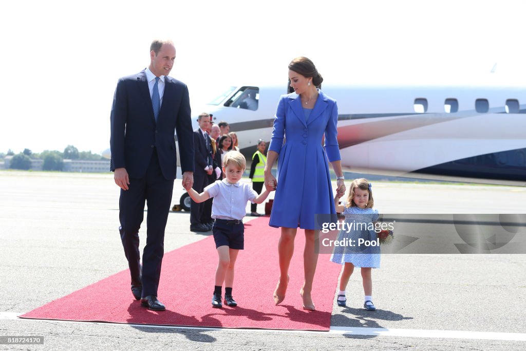 The Duke And Duchess Of Cambridge Visit Germany - Day 1