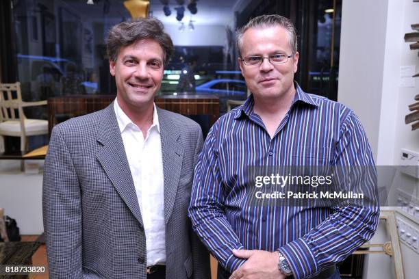 Robert Kaufman and Eric Schmidt attend The 2010 Hampton Designer Showhouse Kickoff Party Hosted by Guy Regal Ltd. And One Kings Lane at Guy Regal...