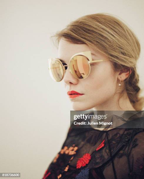 Musician Coeur de Pirate is photographed for Grazia Magazine on May 19, 2016 in Cannes, France.