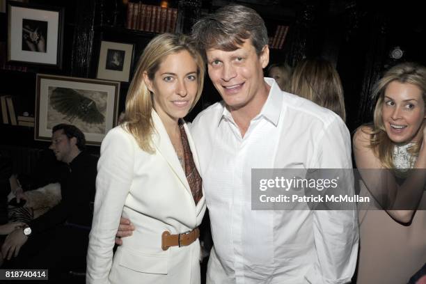 Nicole Hanley Mellon and Matthew Mellon attend The Lion Dinner Hosted by Charlie Kim, Dori Cooperman, Ulla Parker, MasterCard Meatpacking VIP...