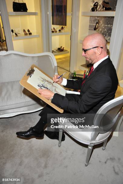 Bil Donovan attends DIOR JOAILLERIE special launch of the BOIS de ROSE Collection at Dior Boutique NYC on June 10, 2010.