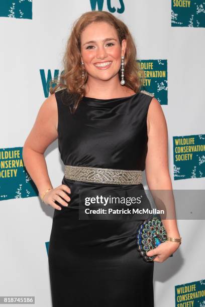 Gillian Hearst Simonds attends Wildlife Conservation Society Spring 2010 Gala "Flight of Fancy" at Central Park Zoo on June 10, 2010 in New York City.