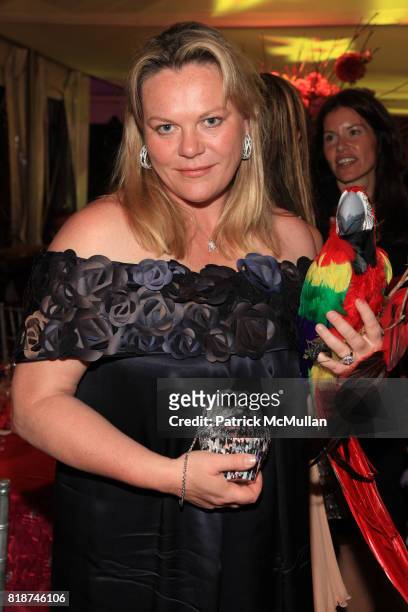 Katharina Otto-Bernstein attends Wildlife Conservation Society Spring 2010 Gala "Flight of Fancy" at Central Park Zoo on June 10, 2010 in New York...