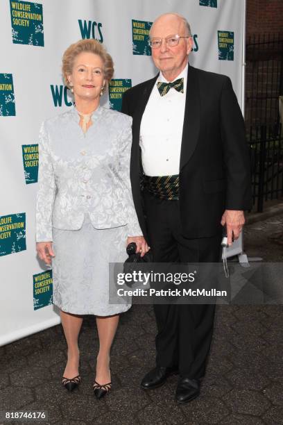 Susan Coolidge and Thomas Coolidge attend Wildlife Conservation Society Spring 2010 Gala "Flight of Fancy" at Central Park Zoo on June 10, 2010 in...