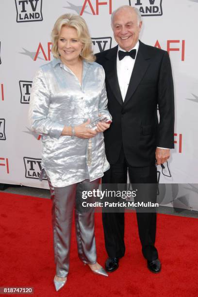 Candace Bergen and Marshall Rose attend TV Land Presents: The AFI Life Achievement Awards Honoring Mike Nichols at Sony Pictures Studios on June 10,...