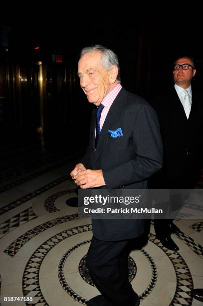 Morley Safer attends 2010 American Theater Wing Gala at Cipriani 42nd NYC on June 7, 2010.