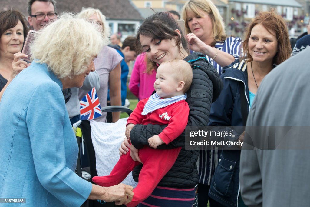 The Prince Of Wales And Duchess Of Cornwall Visit Devon And Cornwall - Day 1