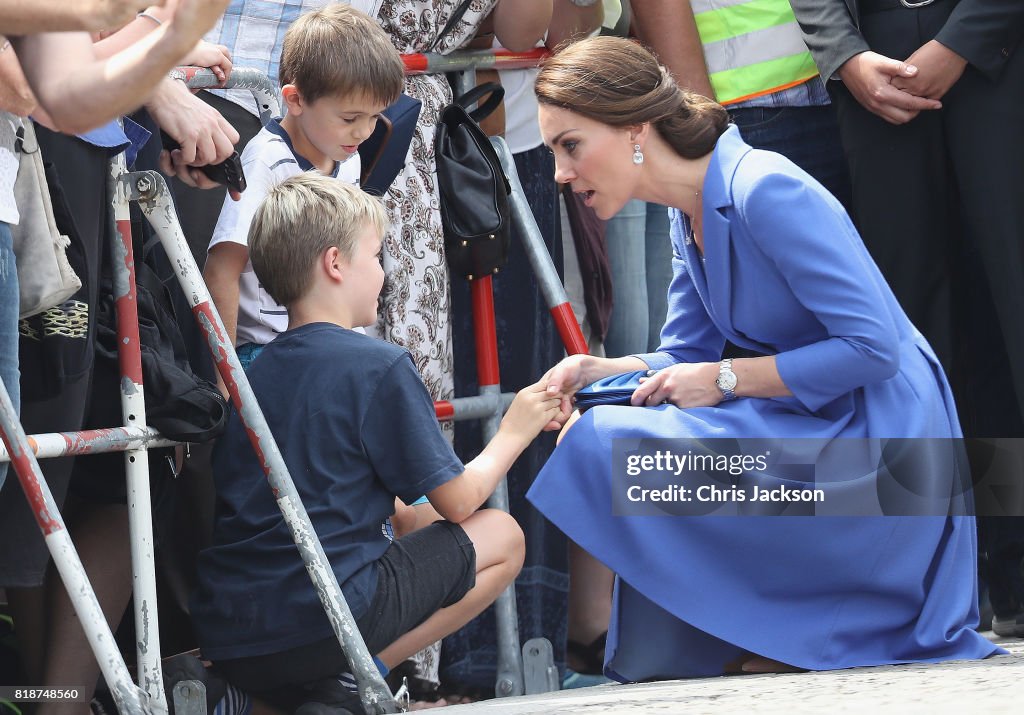 The Duke And Duchess Of Cambridge Visit Germany - Day 1