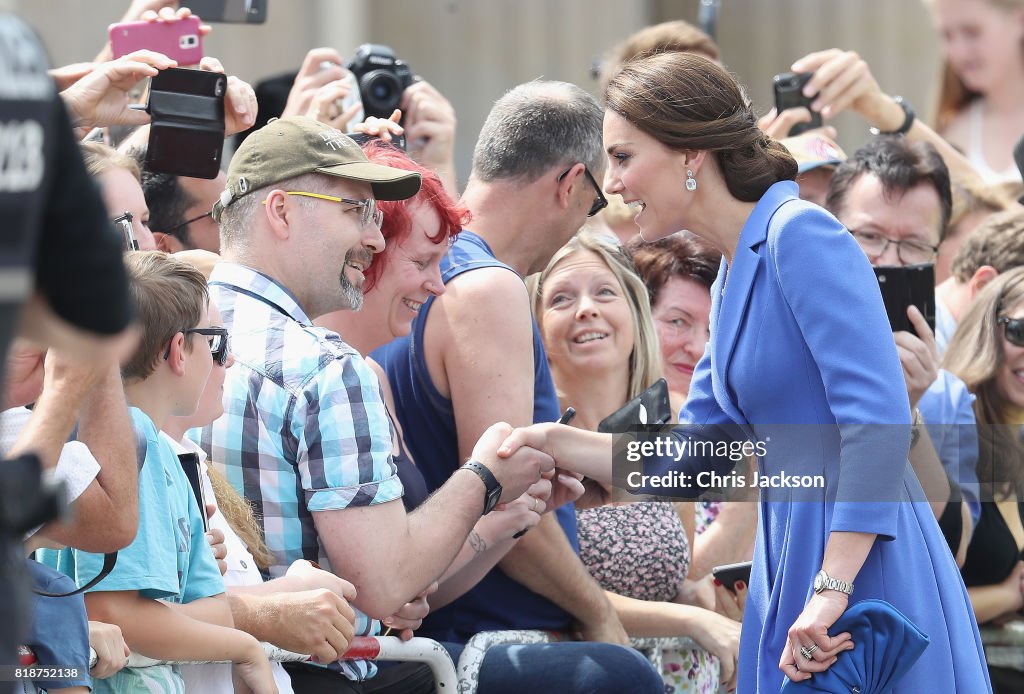 The Duke And Duchess Of Cambridge Visit Germany - Day 1