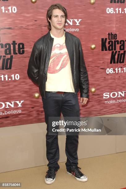 Steven R. McQueen attends PREMIERE OF COLUMBIA PICTURES: THE KARATE KID at Mann's Village Theatre on June 7, 2010 in Westwood, California.