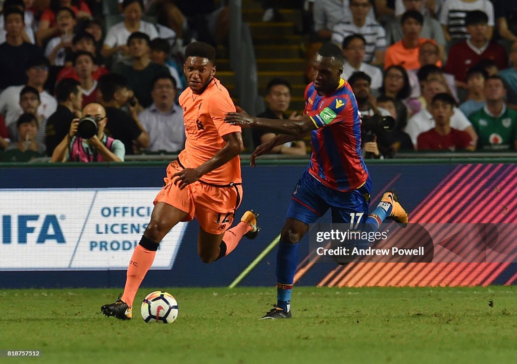 Liverpool FC v Crystal Palace: Premier League Asia Trophy