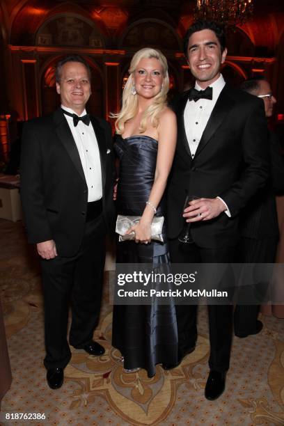 Ted Stevens, Sandra Shebitz and Adam Shebitz attend BALLET HISPANICO'S 40th Anniversary Spring Gala at The Plaza on April 19, 2010 in New York City.