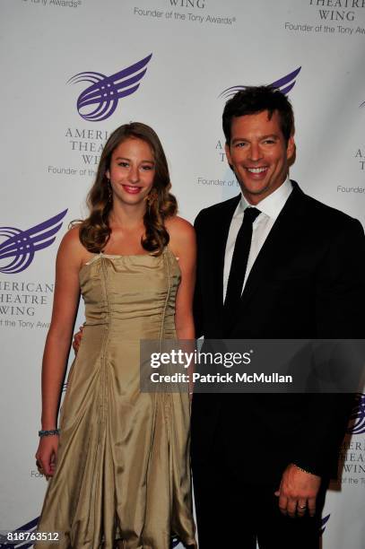 Georgia Connick and Harry Connick Jr attend 2010 American Theater Wing Gala at Cipriani 42nd NYC on June 7, 2010.