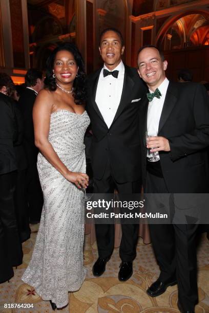 Janice, Williams, Christopher Williams and David Perez attend BALLET HISPANICO'S 40th Anniversary Spring Gala at The Plaza on April 19, 2010 in New...