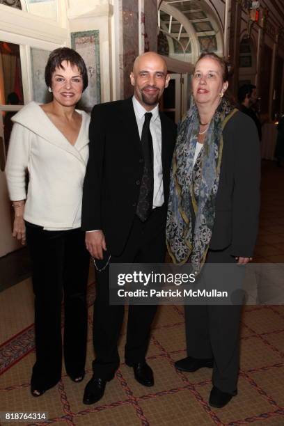 Priscilla Lopez, Nilo Cruz and Gale Brewer attend BALLET HISPANICO'S 40th Anniversary Spring Gala at The Plaza on April 19, 2010 in New York City.