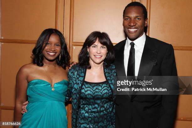 Raven Thomas, Judy Dimon and Zaid Abdul-Aleem attend BALLET HISPANICO'S 40th Anniversary Spring Gala at The Plaza on April 19, 2010 in New York City.