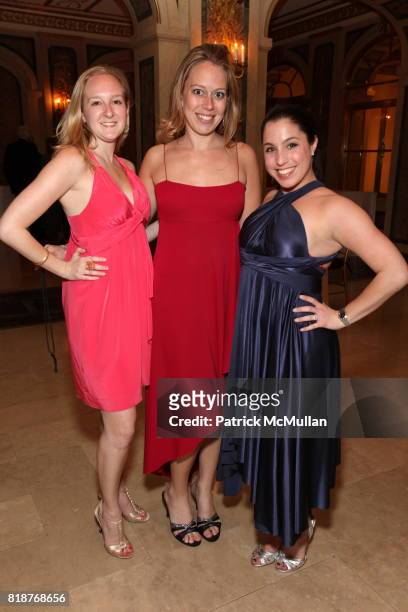 Lauren Gibbs, Elayne Monnens and Elizabeth Jones attend BALLET HISPANICO'S 40th Anniversary Spring Gala at The Plaza on April 19, 2010 in New York...