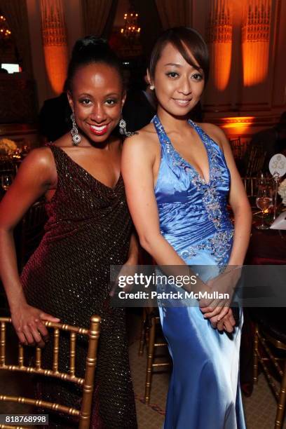 Rachel McSween and Kimberly Min-tzuli attend BALLET HISPANICO'S 40th Anniversary Spring Gala at The Plaza on April 19, 2010 in New York City.