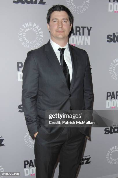 Ken Marino attends The Paley Center For Media presents the star-studded premiere of critically-acclaimed Starz Comedy "Party Down" at Paley Center on...