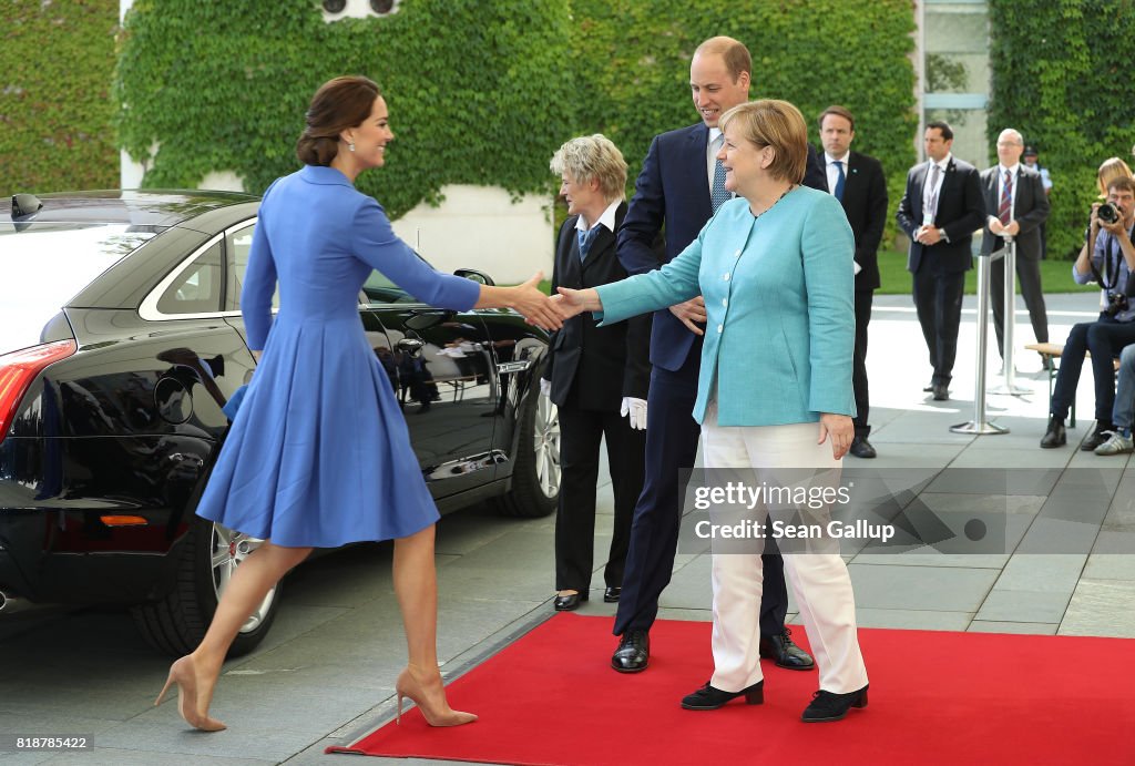 The Duke And Duchess Of Cambridge Visit Germany - Day 1
