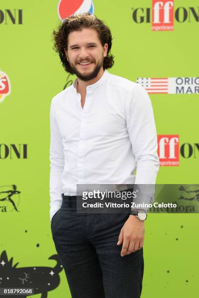 Kit Harington attends Giffoni Film Festival 2017 photocall on July 19, 2017 in Giffoni Valle Piana, Italy.