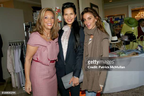 Denise Rich, Goga Ashkenazi and Dori Cooperman attend AMERICANA MANHASSET Fashion Fete to Benefit GABRIELLE's ANGEL FOUNDATION for CANCER RESEARCH at...