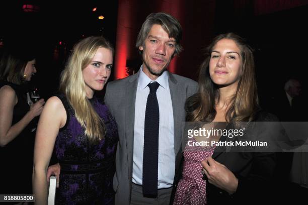 Elizabeth Gesas, Stephen Gaghan and Minnie Mortimer attend PARIS REVIEW BOARD OF DIRECTORS REVEL 2010 at Cipriani on April 13, 2010 in New York City.