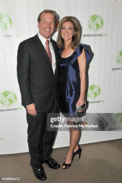 Neil Bush and Silda Wall Spitzer attend THE ART OF GIVING: An Evening to Benefit CHILDREN FOR CHILDREN at Christie's on April 13, 2010 in New York...