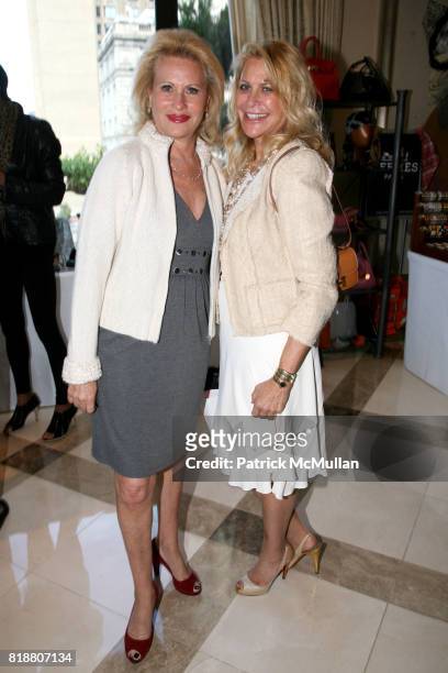 Louise Kornfeld and Jody Wolf attend AMERICANA MANHASSET Fashion Fete to Benefit GABRIELLE's ANGEL FOUNDATION for CANCER RESEARCH at Private...
