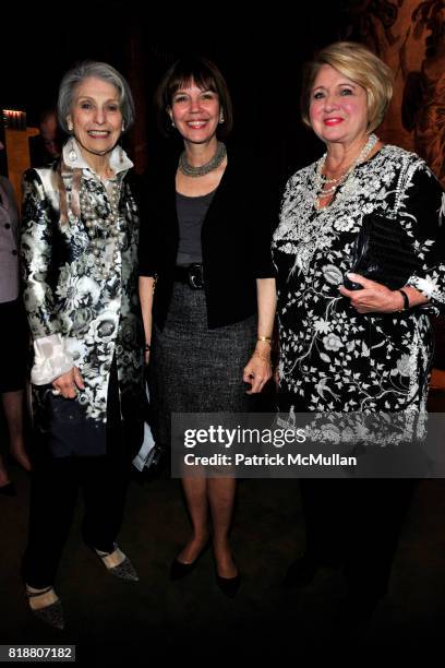 Pat Schoenfeld, Judy Miller and Jodi Rosenthal attend Book Signing for Marilyn Berger's "This Is A Soul: The Mission of Rick Hodes" at New York...