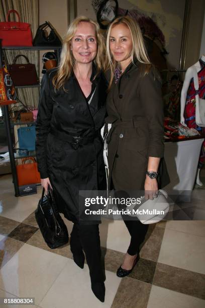 Marie Claire Gladstone and Dee Hilfiger attend AMERICANA MANHASSET Fashion Fete to Benefit GABRIELLE's ANGEL FOUNDATION for CANCER RESEARCH at...