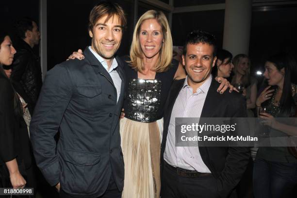 Roberto Faraone Mennella, Kate Dimmock and Amadeo Scognamiglio attend PEOPLE STYLEWATCH Hosts Cocktail Reception for New Fashion Director KATE...
