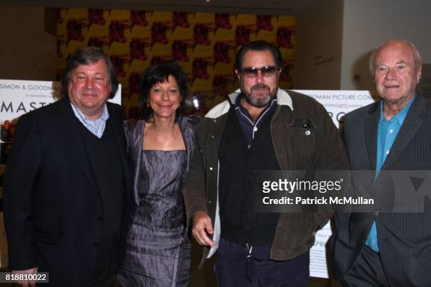 Kirk Simon, Karen Goodman, Julian Schnabel and James Rosenquist attend SIMON AND GOODMAN PICTURE COMPANY and HBO DOCUMENTARY FILMS Celebrate a New...