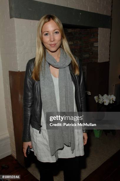 Victoria Hoelzer attends Michael Bolla & Michael Daniel host their first American Tea with Divalysscious Moms at The Chelsea Mansion on April 13,...