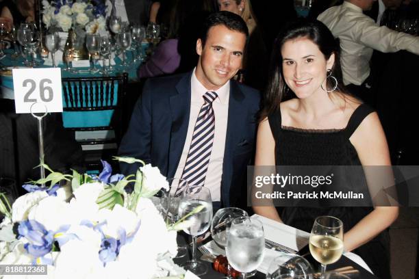 Terrence Meck and Lydia Fenet attend EAST SIDE HOUSE SETTLEMENT Gala Preview of the 2010 NEW YORK INTERNATIONAL AUTO SHOW at Javits Center on April...