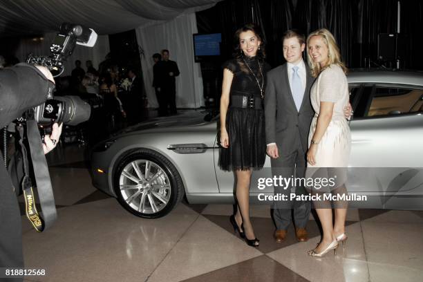 Fe Fandi, Kipton Cronkite and Paige Hardy attend EAST SIDE HOUSE SETTLEMENT Gala Preview of the 2010 NEW YORK INTERNATIONAL AUTO SHOW at Javits...