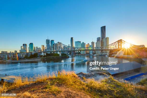 brisbane city,queensland,australia - brisbane cityscape stock pictures, royalty-free photos & images