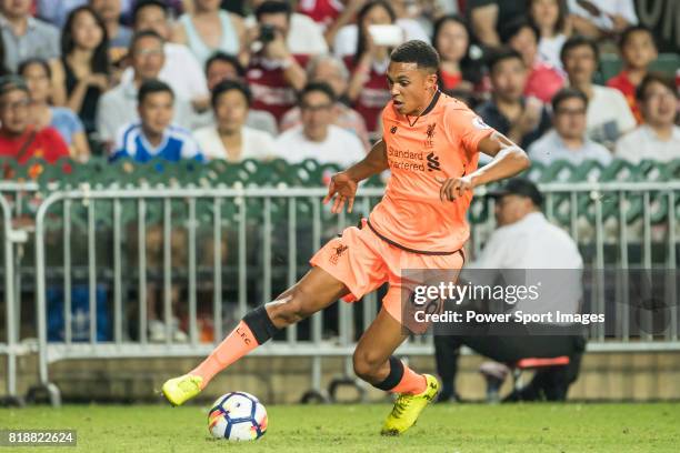 Liverpool FC defender Trent Alexander-Arnold in action during the Premier League Asia Trophy match between Liverpool FC and Crystal Palace FC at Hong...