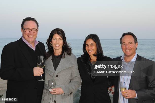 Mitchell Quaranta, Nina Quaranta, Clifford Gilbert Lurie and Leslie Gilbert Lurie attend The 25th Annual LACMA Collectors Committee Weekend - An...