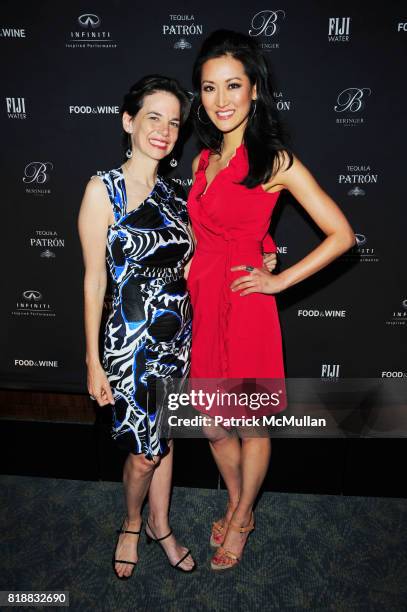 Dana Cowin and Kelly Choi attend FOOD & WINE celebrates 2010 Best New Chefs at Four Seasons Restaurant NYC on April 6, 2010.