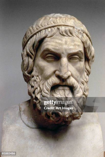 Portrait bust of Sophocles