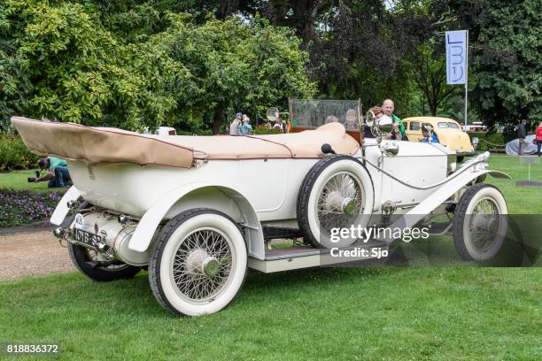 rolls-royce silver ghost - rolls royce silver ghost stock pictures, royalty-free photos & images